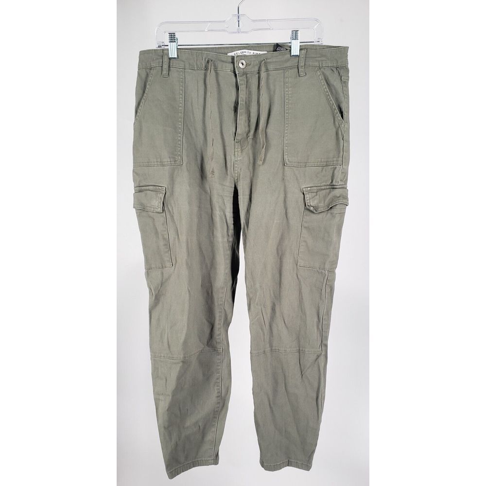Celebrity Pink Mid-Rise Wide Leg Cargo Pants Size 17/33‎